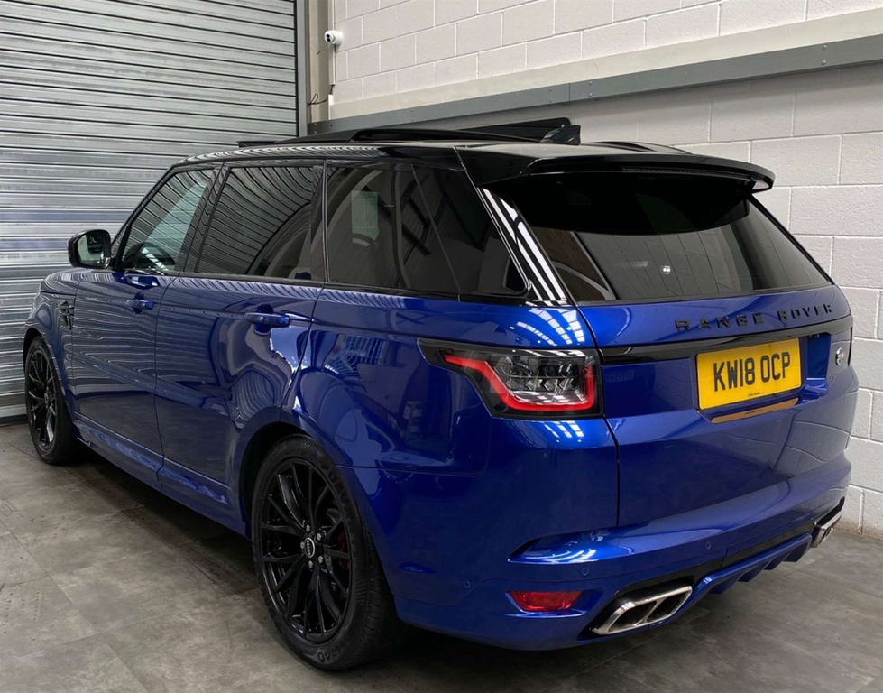 Land Rover Range Rover Sport Svr Sc 4Wd KW18OCP Blue #6