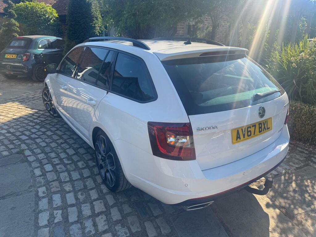 Skoda Octavia 2.0 Tdi Vrs Euro 6 S S White #3