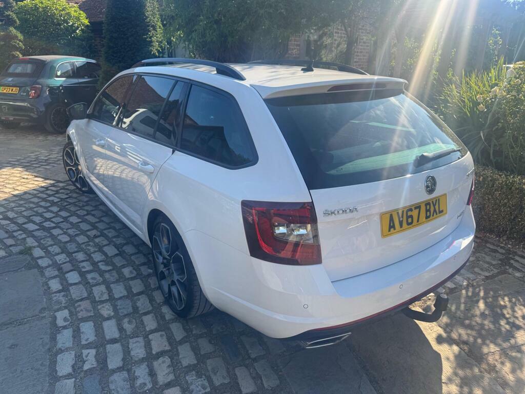 Skoda Octavia 2.0 Tdi Vrs Euro 6 S S White #2