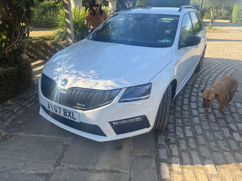 Skoda Octavia 2.0 Tdi Vrs Euro 6 S S White
