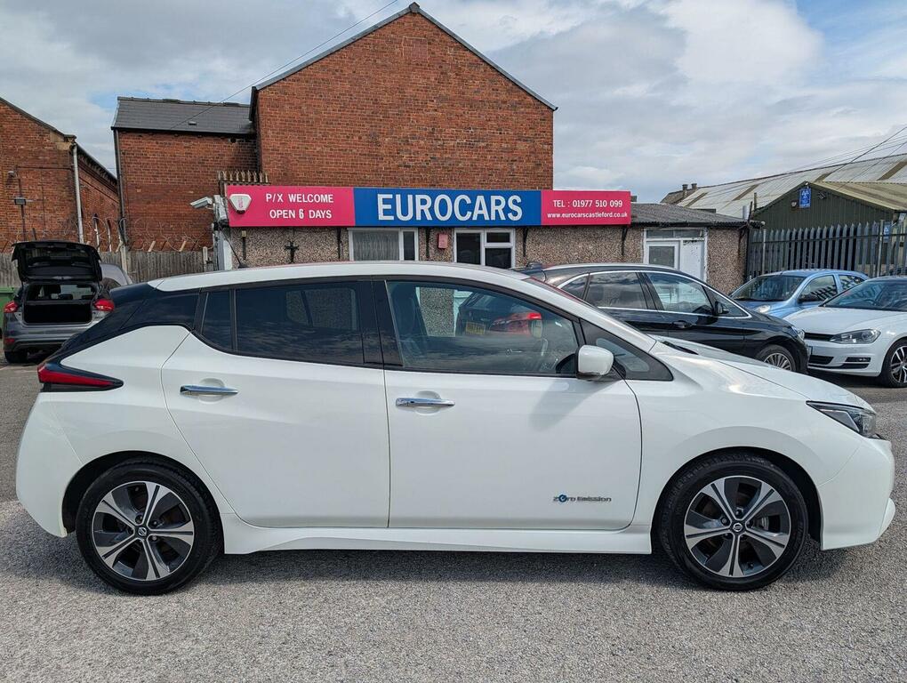 Nissan Leaf Hatchback 40Kwh N-connecta 202069 White #5