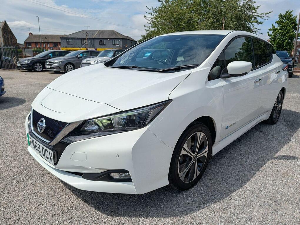 Nissan Leaf Hatchback 40Kwh N-connecta 202069 White #4