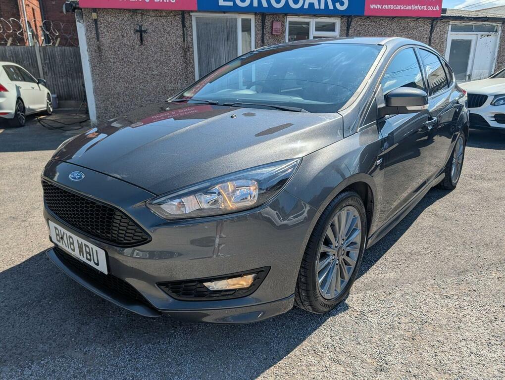 Ford Focus Hatchback 1.5 Tdci St-line Euro 6 Ss 2018 Grey #4