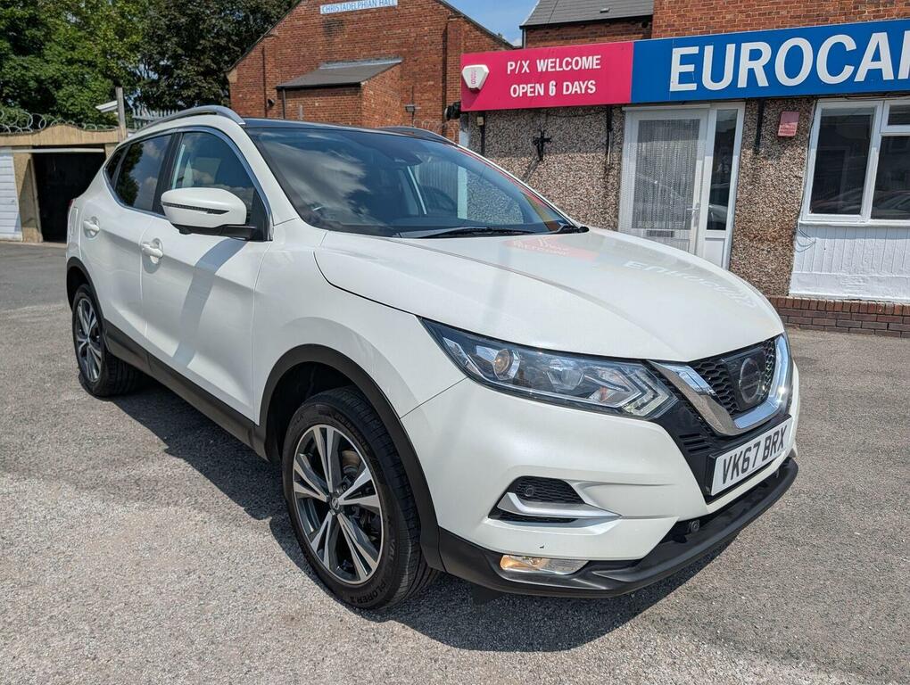 Nissan Qashqai 1.2 Dig-t N-connecta Euro 6 Ss White
