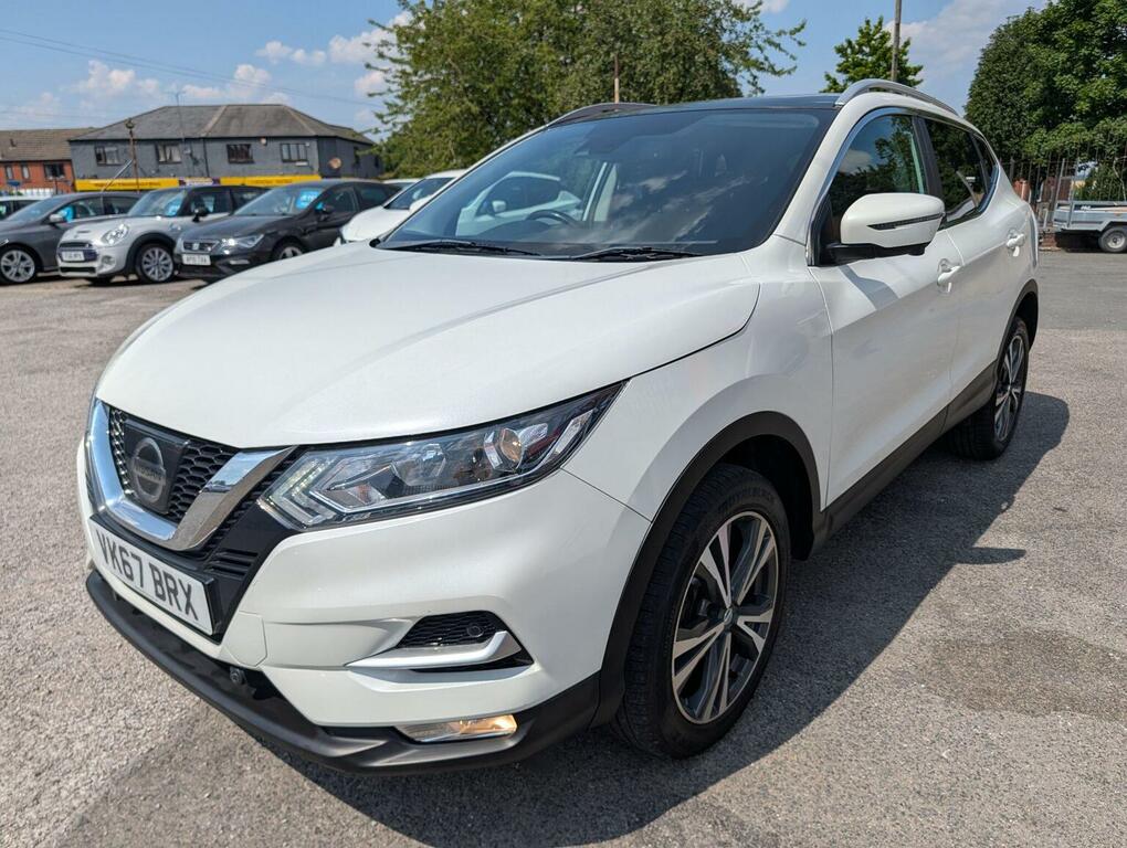Nissan Qashqai 1.2 Dig-t N-connecta Euro 6 Ss White #4