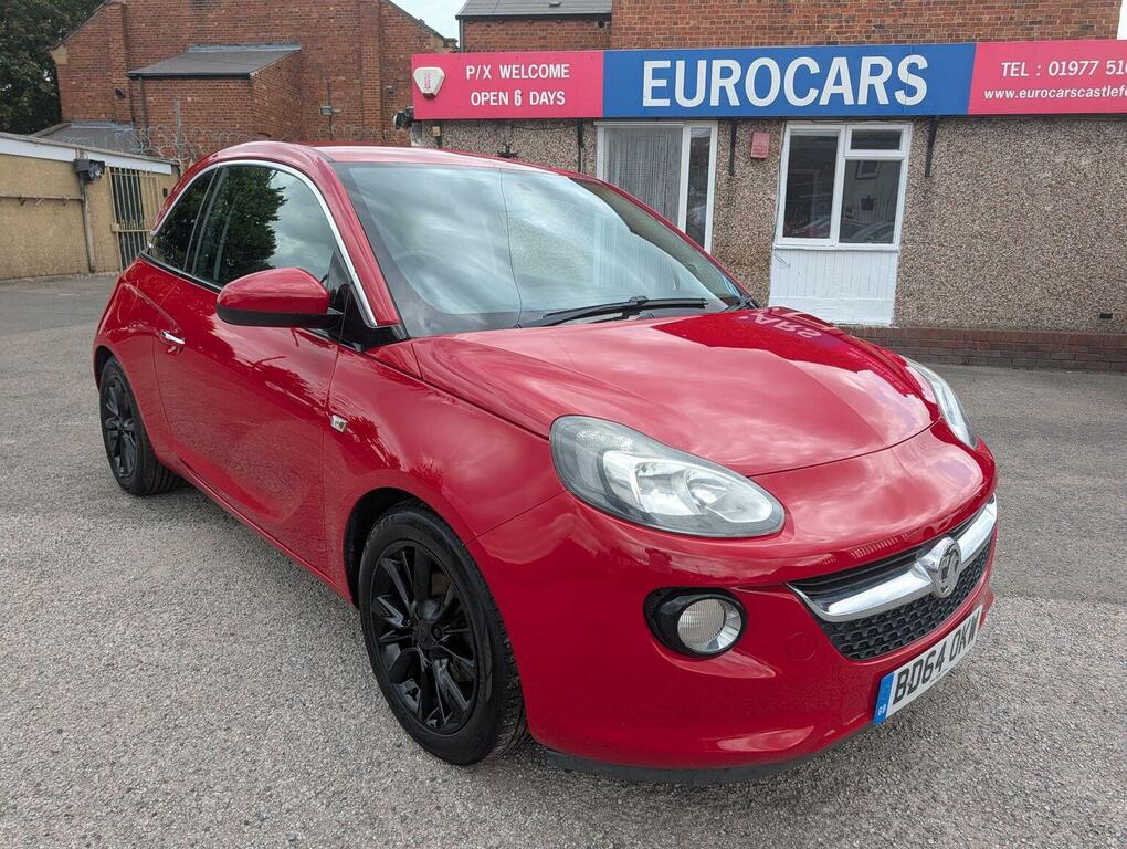 Vauxhall Adam Hatchback 1.2 16V Jam Euro 5 201464 Red