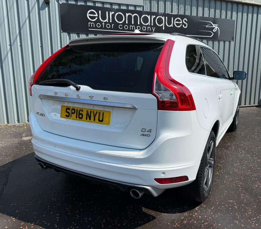 Volvo XC60 Suv 2.4 D4 R-design Nav Awd Euro 6 Ss SP16NYU White #4