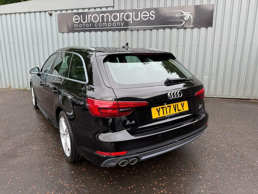 Audi A4 Avant Estate 2.0 Tdi Ultra S Line Euro 6 Ss 2017 Black #6