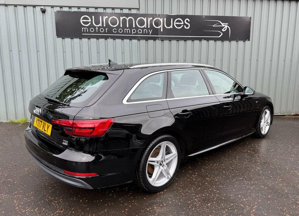 Audi A4 Avant Estate 2.0 Tdi Ultra S Line Euro 6 Ss 2017 Black #3