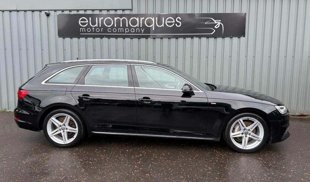 Audi A4 Avant Estate 2.0 Tdi Ultra S Line Euro 6 Ss 2017 Black #2