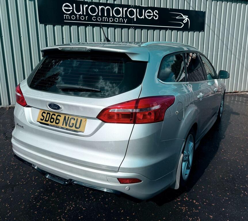 Ford Focus Estate 1.5 Tdci Zetec S Euro 6 Ss 201666 SD66NGU Silver #4