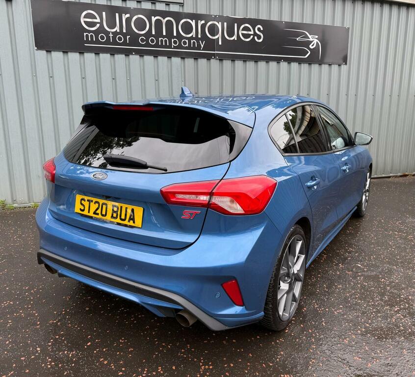 Ford Focus Hatchback 2.3T Ecoboost St Euro 6 Ss 2020 ST20BUA Blue #4