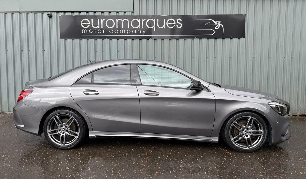 Mercedes-Benz CLA Class Saloon 2.1 Cla200d Amg Line Coupe 7G-dct Euro 6 S CY18UTO Grey #2