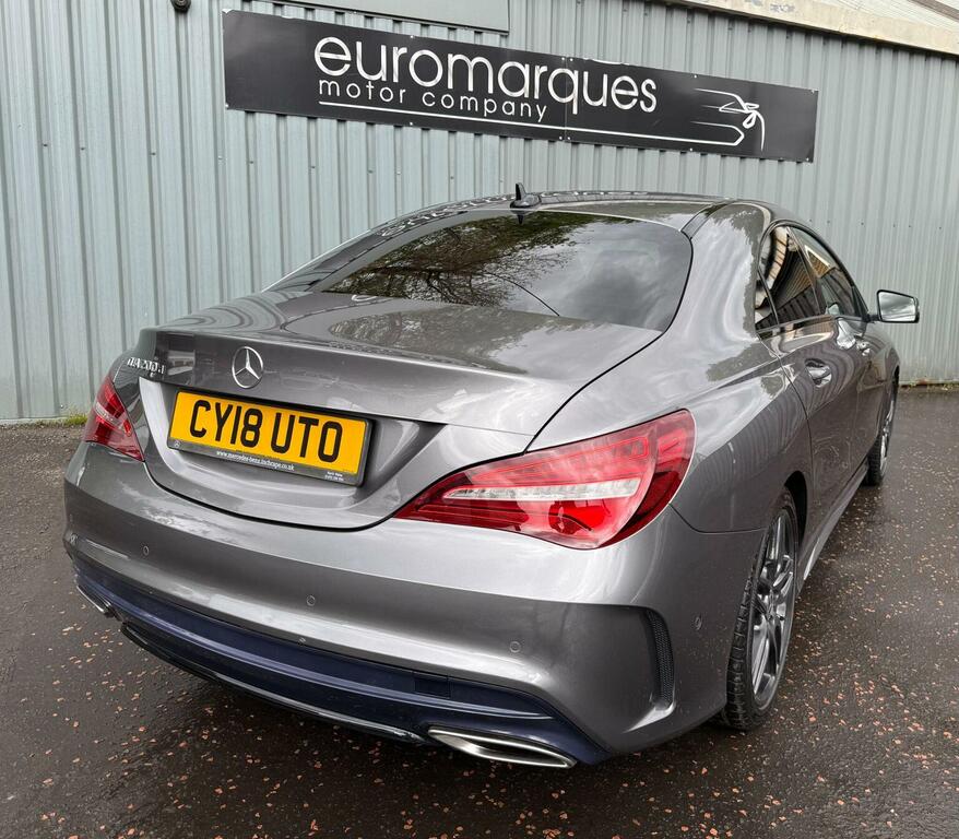 Mercedes-Benz CLA Class Saloon 2.1 Cla200d Amg Line Coupe 7G-dct Euro 6 S CY18UTO Grey #4