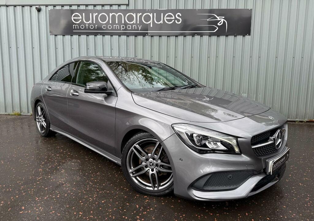 Mercedes-Benz CLA Class Saloon 2.1 Cla200d Amg Line Coupe 7G-dct Euro 6 S Grey