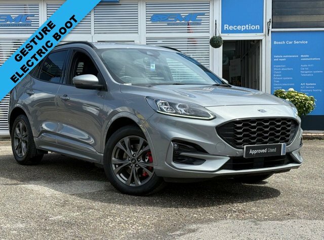 Ford Kuga 2021 2.5 Ecoboost Duratec 14.4Kwh St-line Suv Silver