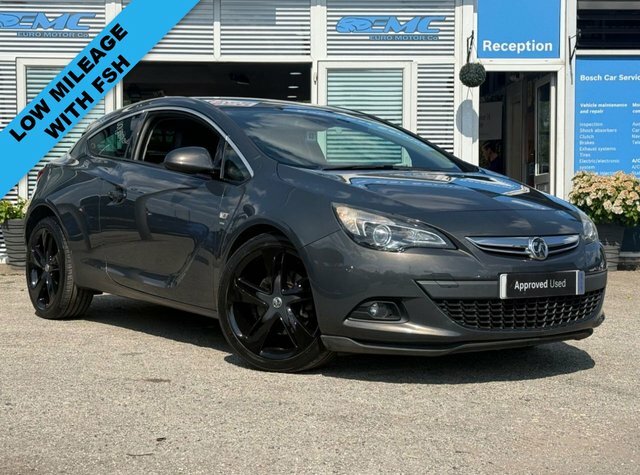Vauxhall Astra GTC 2015 1.4I Turbo Sri Coupe Euro 6 Grey