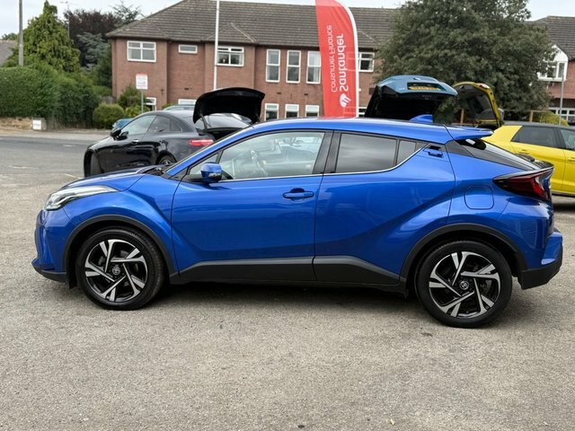 Toyota C-Hr 2022 1.8 Vvt-h Gpf Design Suv Hybrid Cv FY22VNL Blue #5