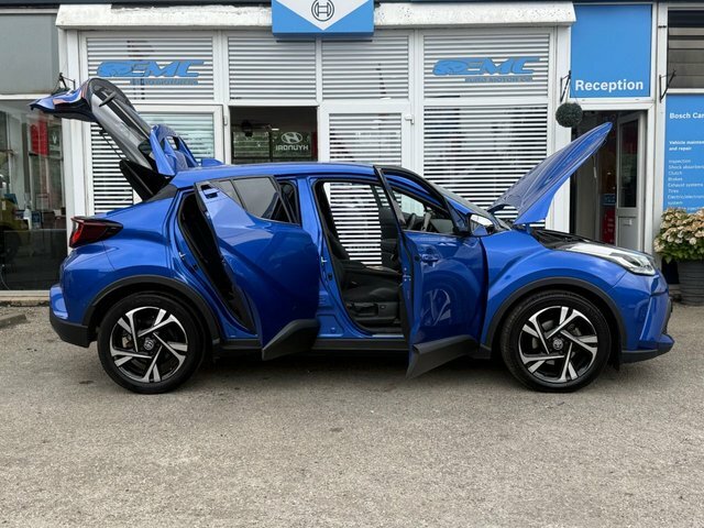 Toyota C-Hr 2022 1.8 Vvt-h Gpf Design Suv Hybrid Cv FY22VNL Blue #6
