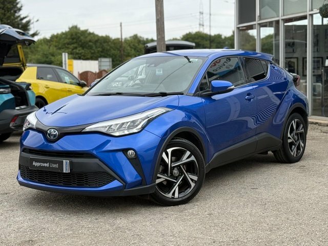 Toyota C-Hr 2022 1.8 Vvt-h Gpf Design Suv Hybrid Cv FY22VNL Blue #4