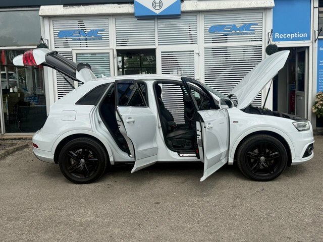 Audi Q3 2013 2.0 Tdi S Line Suv Quattro White #6