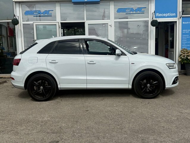 Audi Q3 2013 2.0 Tdi S Line Suv Quattro White #2