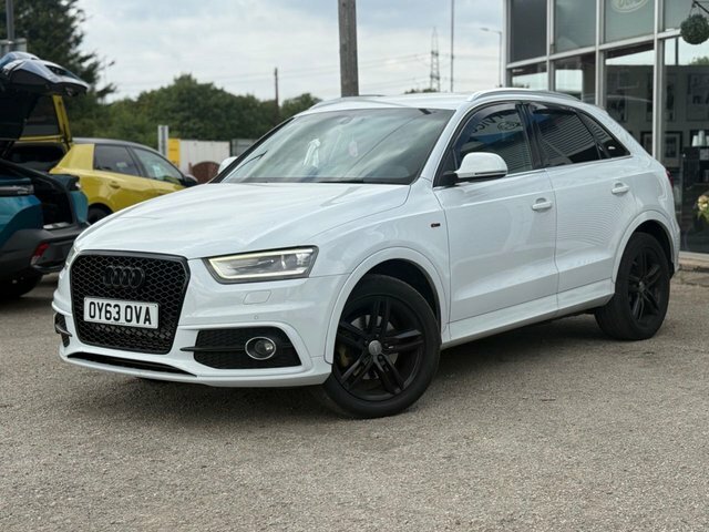Audi Q3 2013 2.0 Tdi S Line Suv Quattro White #4