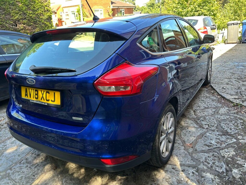 Ford Focus 1.0T Ecoboost Titanium Euro 6 Ss Blue #4