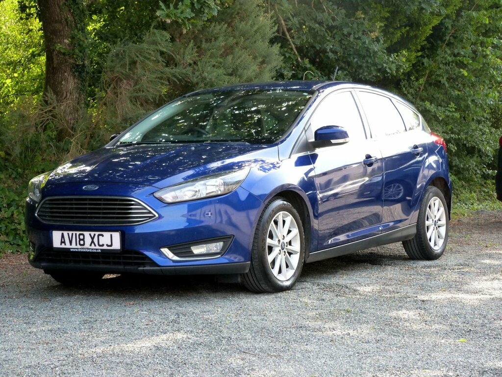 Ford Focus 1.0T Ecoboost Titanium Euro 6 Ss AV18XCJ Blue #4