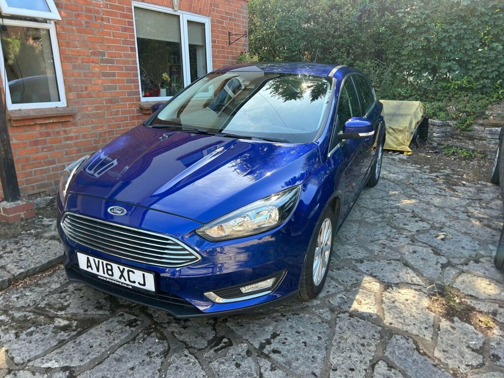 Ford Focus 1.0T Ecoboost Titanium Euro 6 Ss Blue #2