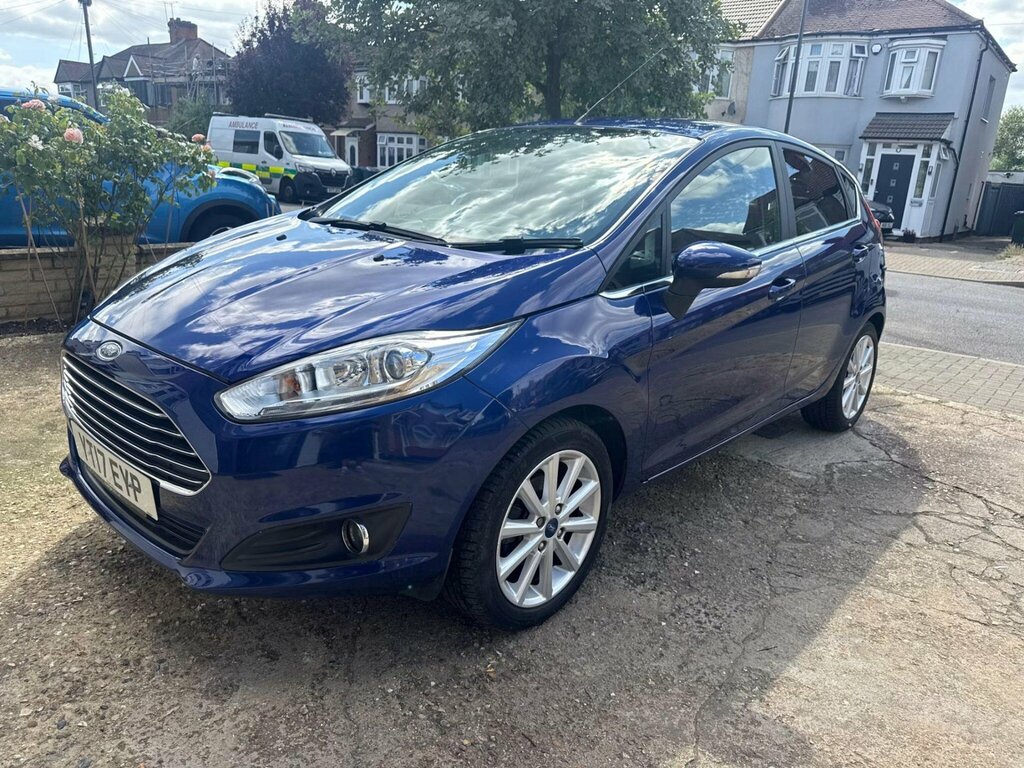 Ford Fiesta 1.0T Ecoboost Titanium Euro 6 Ss Blue #2