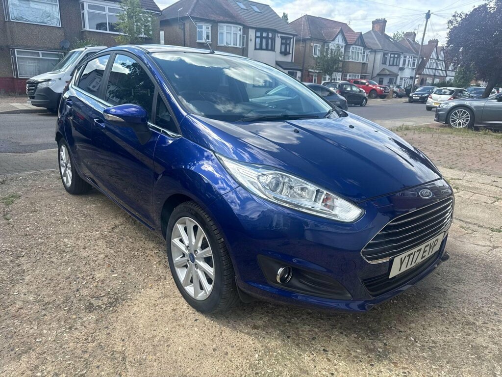 Ford Fiesta 1.0T Ecoboost Titanium Euro 6 Ss Blue