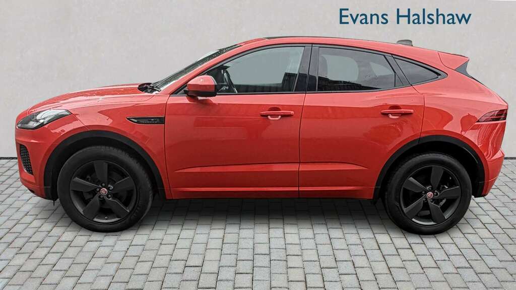 Jaguar E-Pace 2.0D Chequered Flag Edition 2019 OV69KVB Red #5