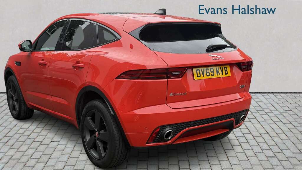 Jaguar E-Pace 2.0D Chequered Flag Edition 2019 OV69KVB Red #6