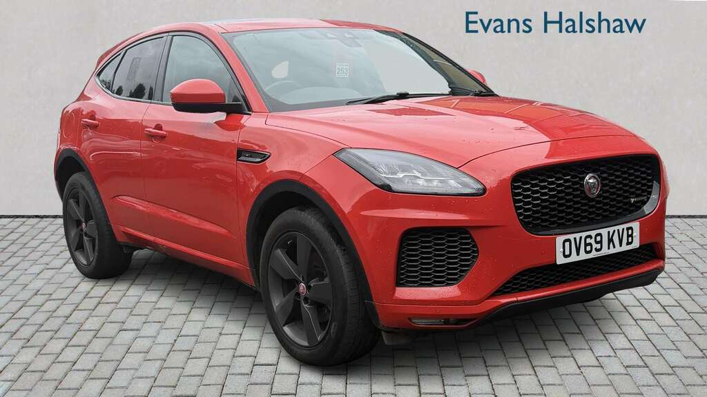 Jaguar E-Pace 2.0D Chequered Flag Edition 2019 Red