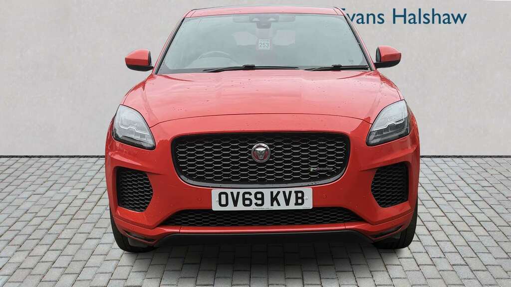 Jaguar E-Pace 2.0D Chequered Flag Edition 2019 OV69KVB Red #3