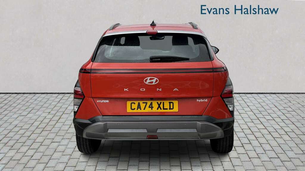 Hyundai Kona 1.6 Hybrid 129 Advance Dct 2024 Orange #4