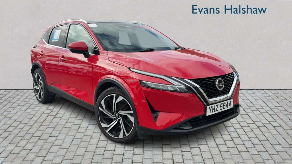 Nissan Qashqai 1.3 Dig-t Mh 158 Tekna 2021 Red