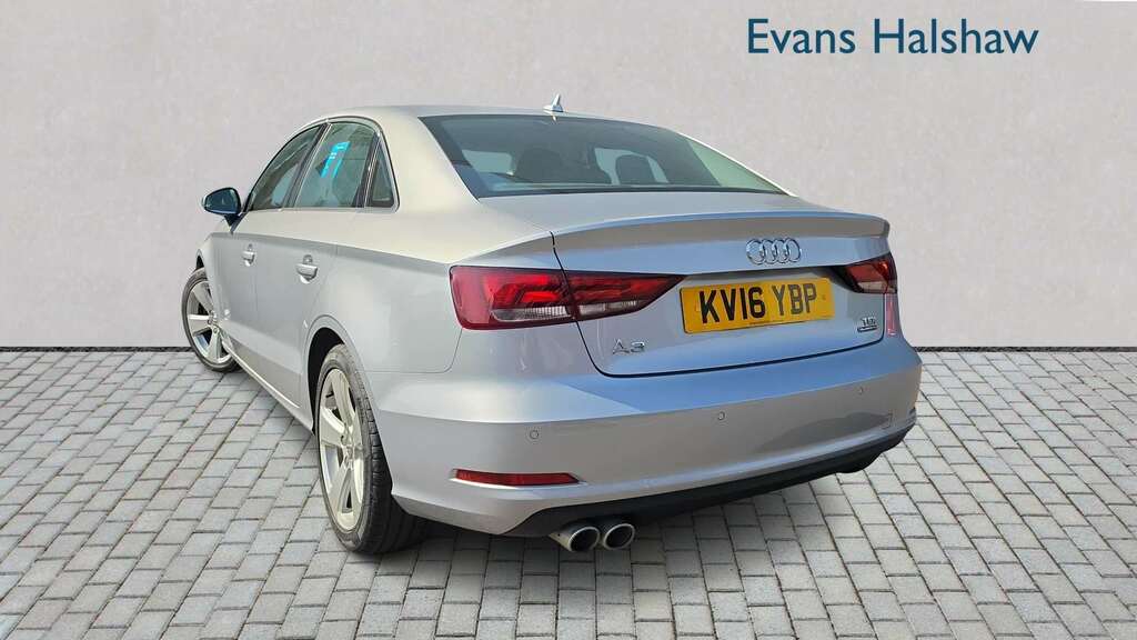 Audi A3 2.0 Tdi 184 Quattro Sport S Tronic Nav 2016 Silver #2