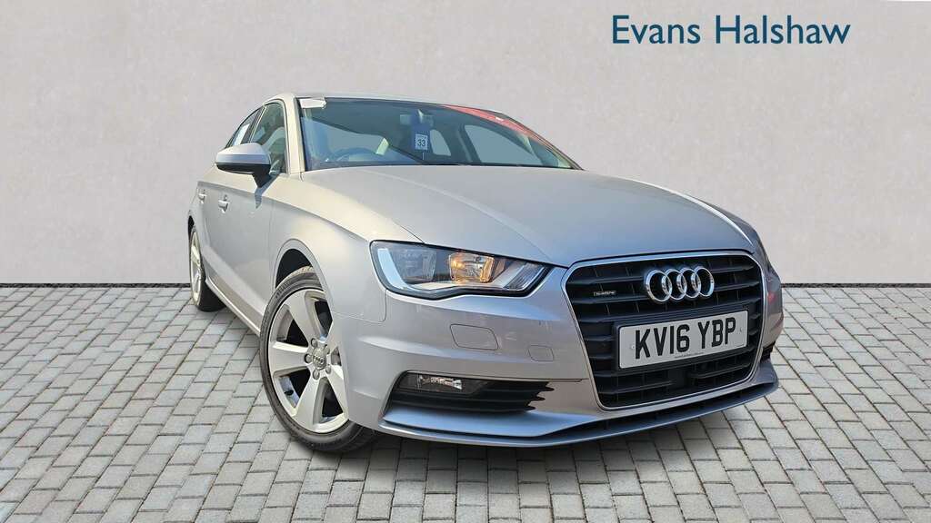 Audi A3 2.0 Tdi 184 Quattro Sport S Tronic Nav 2016 Silver