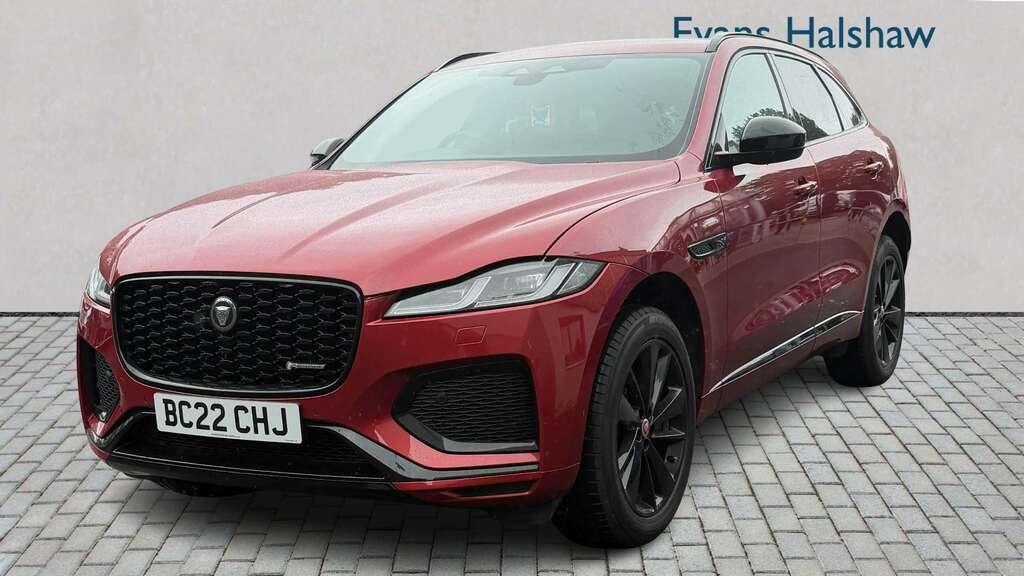 Jaguar F-Pace 2.0 D200 R-dynamic Black Awd 2022 Red