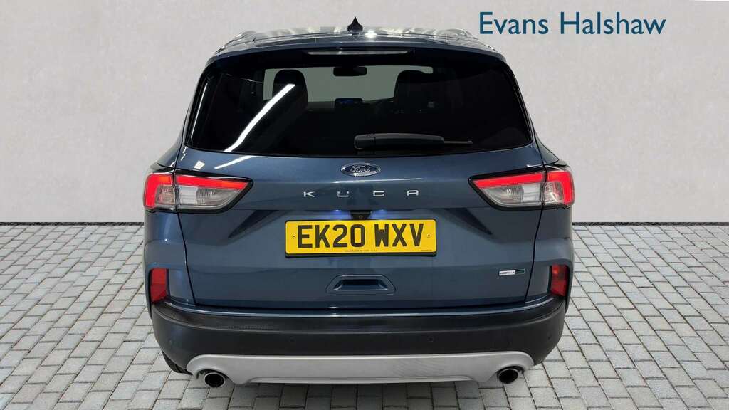 Ford Kuga 2.0 Ecoblue Mhev Titanium First Edition 2020 Blue #4