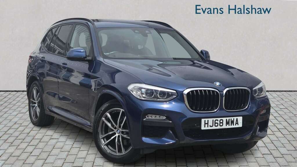 BMW X3 Xdrive20d M Sport Step 2018 Blue