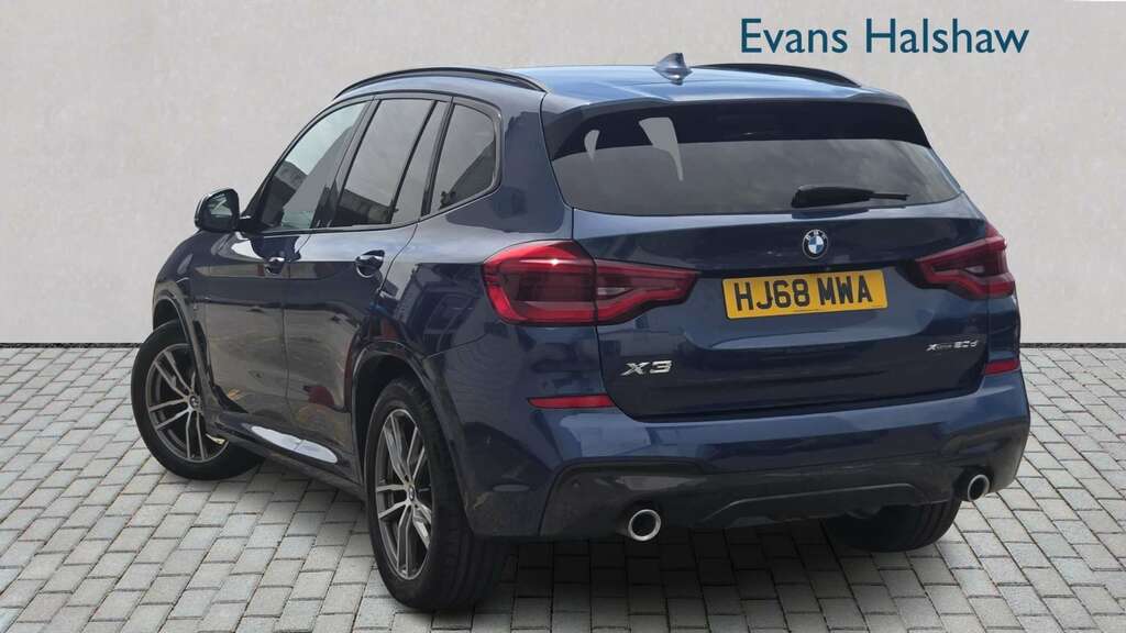 BMW X3 Xdrive20d M Sport Step 2018 HJ68MWA Blue #2