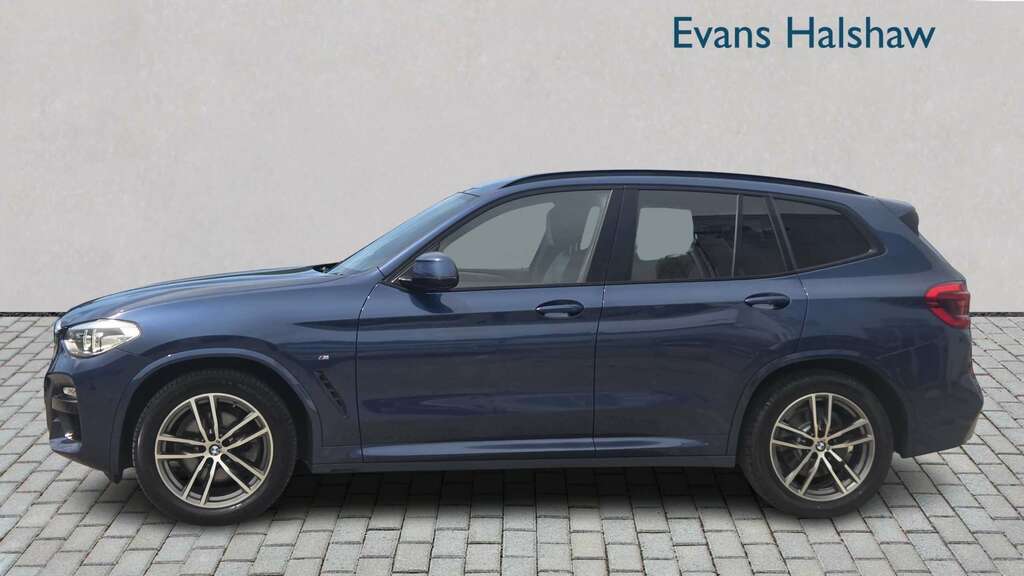 BMW X3 Xdrive20d M Sport Step 2018 HJ68MWA Blue #3
