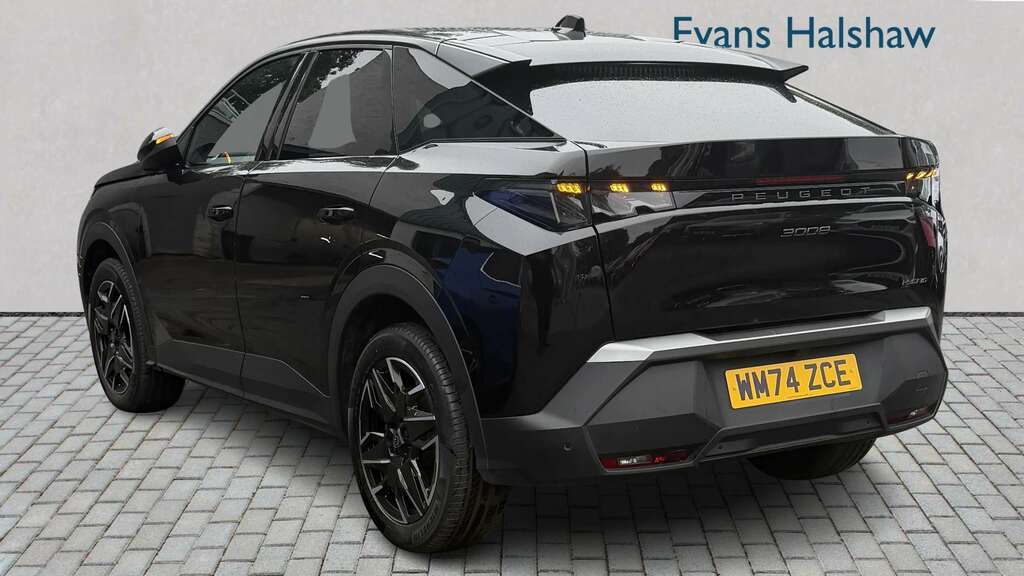 Peugeot 3008 1.2 Hybrid 136 Gt E-dsc6 2025 WM74ZCE Black #3