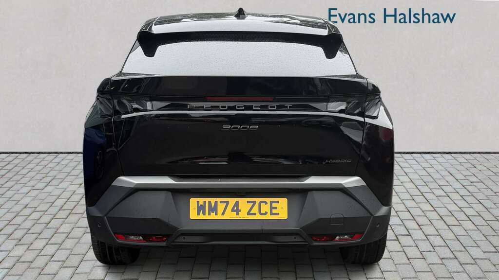 Peugeot 3008 1.2 Hybrid 136 Gt E-dsc6 2025 WM74ZCE Black #4