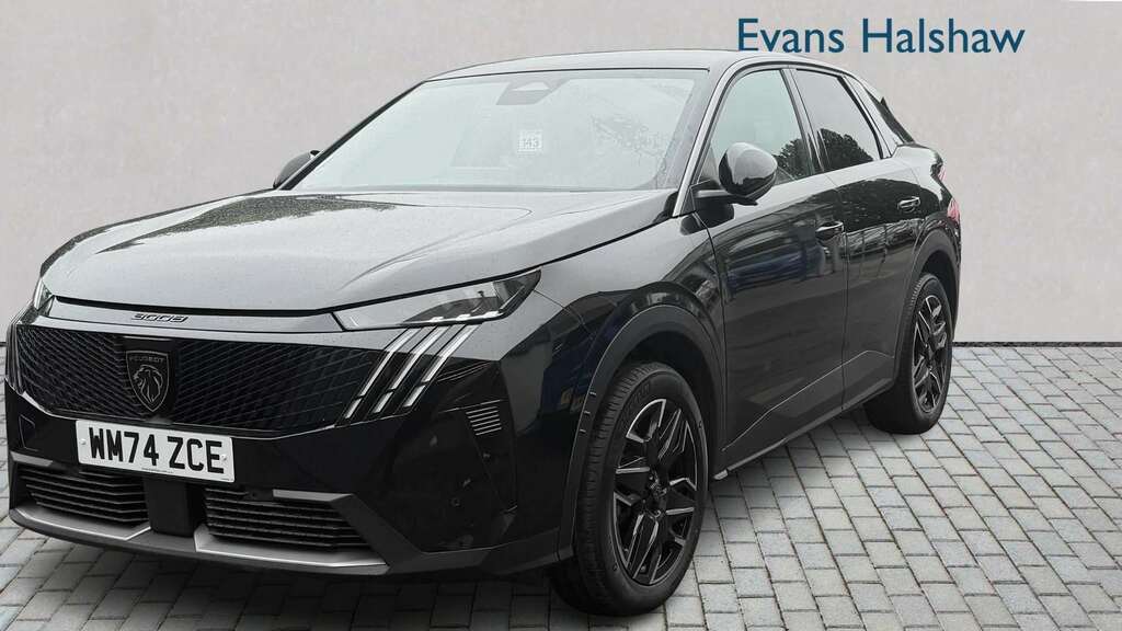 Peugeot 3008 1.2 Hybrid 136 Gt E-dsc6 2025 WM74ZCE Black #2