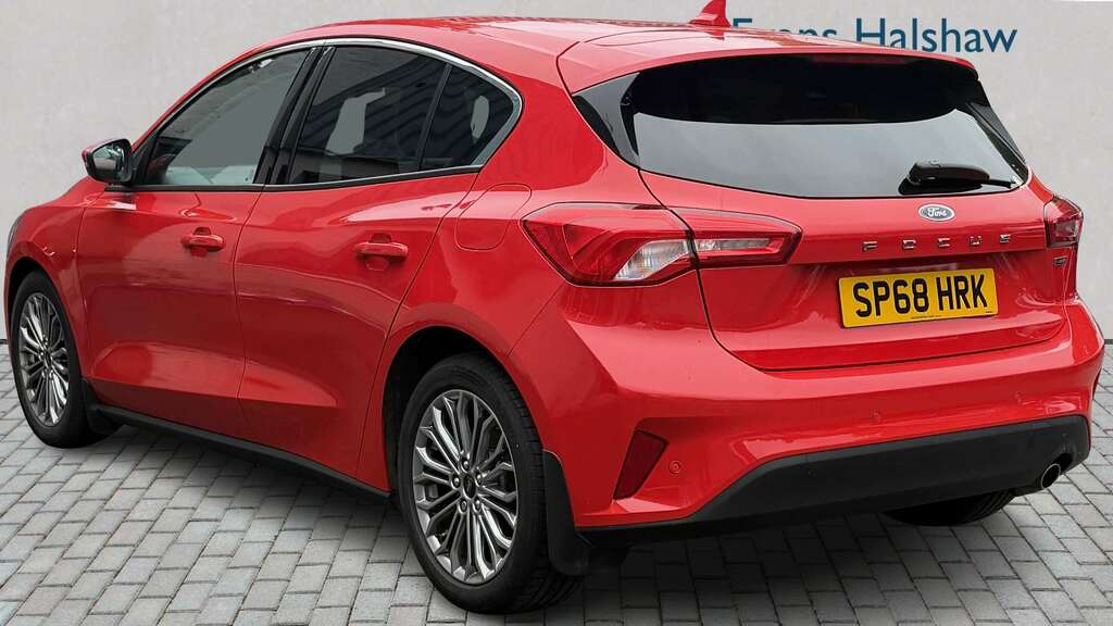 Ford Focus 1.0 Ecoboost 125 Titanium X 2018 SP68HRK Red #2