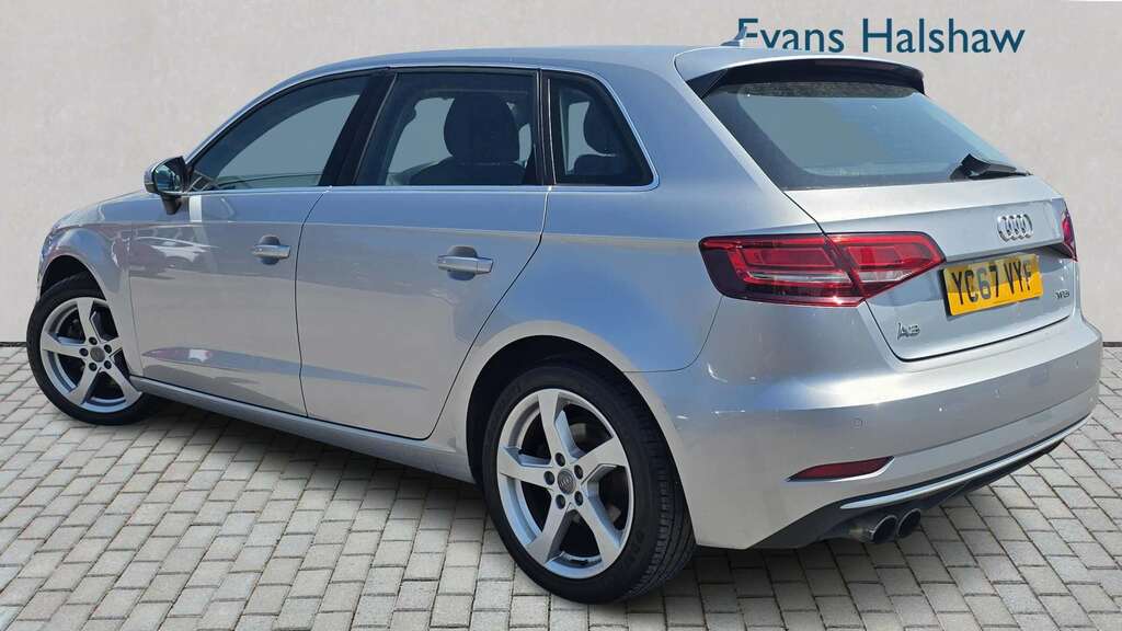 Audi A3 2.0 Tfsi Sport 2017 Silver #3